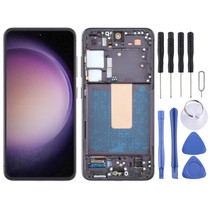 For Samsung Galaxy S23 SM-S911B Original LCD Screen Digitizer Full Assembly with Frame