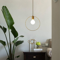 Simple Modern Aisle Copper Lamp with 5W Three-color Light( Chandelier)