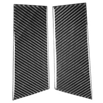 Car Carbon Fiber B-Pillar Decorative Sticker for Nissan 350Z 2003-2009, Left and Right Drive Universal