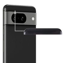 For Google Pixel 8 Original Front Upper Top Back Cover (Black)