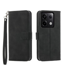 For Xiaomi Redmi Note 13 Pro Dierfeng Dream Line TPU + PU Leather Phone Case(Black)