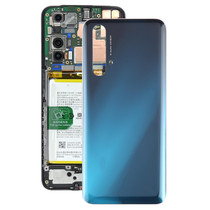 For OPPO Realme X3 / Realme X3 SuperZoom Plastic Battery Back Cover(Blue)