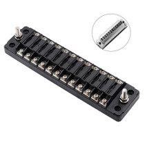 CS-979A2 FB1904 1 In 1 Out 12 Ways No Distinction Positive Negative Fuse Box without Fuse for Auto Car Truck Boat