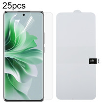 For OPPO Reno11 Pro China 25pcs Full Screen Protector Explosion-proof Hydrogel Film