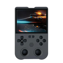 AMPOWN XU10 Handheld Game Console 3.5-Inch IPS Screen Linux System Portable Video Arcade 64G(Grey)
