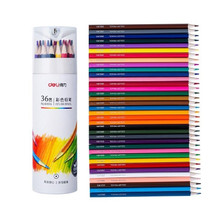 Del  Colored Pencil Set Oil-based Color Lead Painting Supplies, Spec: 36 Colors