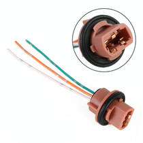 2 PCS 7443B Bulb Holder Base Female Socket with Cable