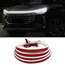 Car Startup Scan Through Hood LED Daytime Running Atmosphere Light, Length:1.2m(White Light)