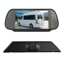 PZ474 Car Waterproof 170 Degree Brake Light View Camera + 7 inch Rearview Monitor for Iveco Daily 4 Gen