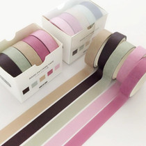 5rolls /Box 3m Washi DIY Decoration Handbook Tape Set, Color: Night Dance
