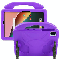 For Samsung Galaxy Tab S9+ 11.0 2023 Thumb Bracket EVA Shockproof Tablet Case(Purple)