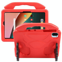 For Samsung Galaxy Tab S9+ 11.0 2023 Thumb Bracket EVA Shockproof Tablet Case(Red)