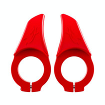 ENLEE S-10 1pair Mountain Bike Universal Cowl Grips Bicycle Grip Accessories Cycling Gear(Red)