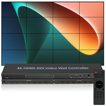 NK-H44 4K Ultra HD 4X4 HDMI Video Wall Controller Multi-screen Splicing Processor (US Plug)