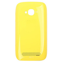 Original Housing Battery Back Cover + Side Button for Nokia 710(Yellow)