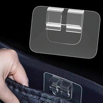 Car Floor Mats Trunk Mat Buckles Double-sided Adhesive Fixing Stickers(Transparent)