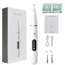 Ultrasonic Electric Dental Scaler Teeth Plaque Cleaner Dental Stone Removal With LED Light, Spec: Package B