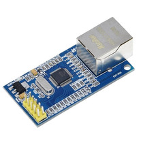 HW-243 W5500 Ethernet Network Module Hardware TCP / IP 51 / STM32 Single-Chip Program