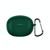 For Realme Buds Air 5 Wireless Earphone Shockproof Silicone Case with Hook(Green)