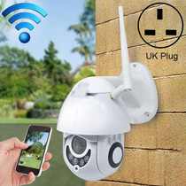 OU-A1IN PTZ Control 355 Degree Rotation Infrared WiFi Smart Dome Camera, Two-Way Voice Intercom Monitor(UK Plug)