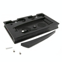 For PS5 Digital / Optical Drive Console Cooling Fan Controller Charging Base With Light Dock Stand(Black)