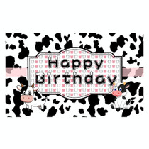 150x90cm Cartoon Cow Theme Birthday Party Decoration Background Cloth Photography Banner(2023SRB134)