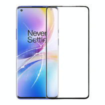 For OnePlus 8 Pro Front Screen Outer Glass Lens (Black)