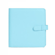 For Polaroid Square 288 Photo Ticket Bank Card Storage Book, Color: Blue