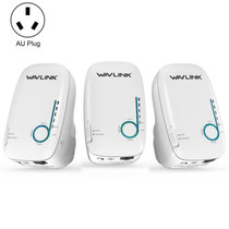 WAVLINK WN576K3 AC1200 Household WiFi Router Network Extender Dual Band Wireless Repeater, Plug:AU Plug