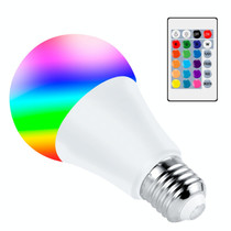 10W Smart Remote Control RGB Bulb Light 16 Color Lamp(Warm White)