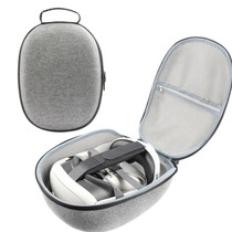 For Meta Quest 3 VR Storage Bag EVA Hard Shell Case Handbag(Grey)