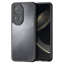 For Huawei nova 12 Pro DUX DUCIS Aimo Series TPU + PC Frosted Feel Phone Case(Black)