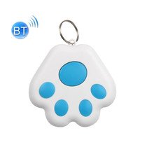 2 PCS HYC-09 Dog Paw Bluetooth Anti-Lost Device Pet Tracking Locator Keychain Smart Search Two-Way Alarm(Light Blue)