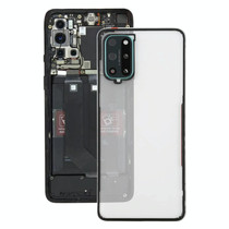 For OnePlus 8T Battery Back Cover With Camera Lens (Transparent)