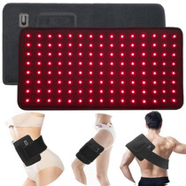 120 LEDs Red Light + Infrared Light Therapy Belt For Back Shoulder Waist Pain Relief UK Plug