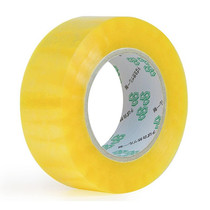Blocking Tape Express Packaging Sealing Tape, Model: 55mmx100m(Transparent Yellow)
