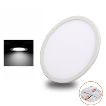 LED Round Ultra-thin Downlight Adjustable Recessed Panel Light, Power Source: 8W(White light)