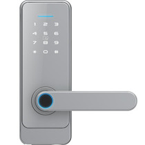 LOCSTAR C89 Smart Fingerprint Password Lock Home Indoor Door TUYA System Lock(Silver)