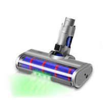 For Dyson V6 Vacuum Cleaner Soft Fleece Floor Brush With Dust Display LED Lamp