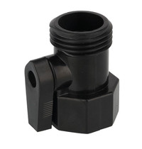 Garden Single-way ABS Handle Ball Valve Garden Hose Connector(European Thread)