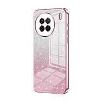 For vivo X90 / X90s Gradient Glitter Powder Electroplated Phone Case(Pink)