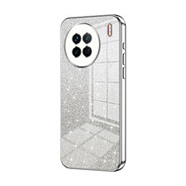 For vivo X90 / X90s Gradient Glitter Powder Electroplated Phone Case(Silver)