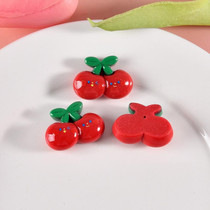 Christmas Mobile Phone Case Refrigerator Magnet Resin Accessories DIY Material, Style: Cherry