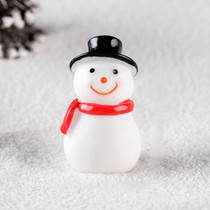 Christmas Micro Landscape Decorations Resin Craft Gifts Home Decoration Ornaments, Spec: Snowman No.3