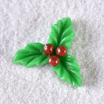 Christmas Micro Landscape Decorations Resin Craft Gifts Home Decoration Ornaments, Spec: Christmas Fruit No.12