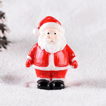 Christmas Micro Landscape Decorations Resin Craft Gifts Home Decoration Ornaments, Spec: Santa No.7