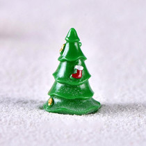 Christmas Micro Landscape Decorations Resin Craft Gifts Home Decoration Ornaments, Spec: Christmas Tree No.10