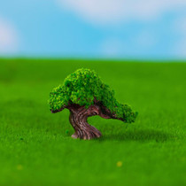 Micro-landscape Simulated Green Trees Flowers DIY Gardening Ecological Ornaments, Style: No. 7 Wishing Tree