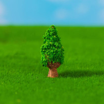 Micro-landscape Simulated Green Trees Flowers DIY Gardening Ecological Ornaments, Style: No. 11 Long Tree