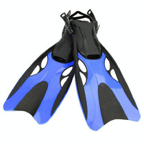 Adjustable Swimming Diving Fins Professional Diving Equipment For Adults, Size: M(Blue)